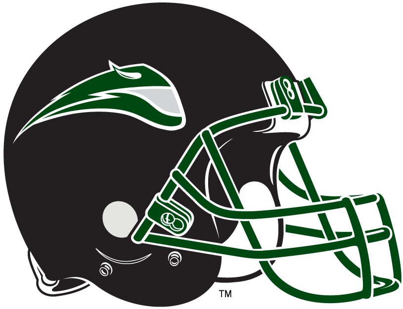 Portland State Vikings 1999-2015 Helmet iron on paper